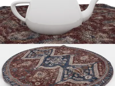 Rugs No 822 Low-poly 3D model