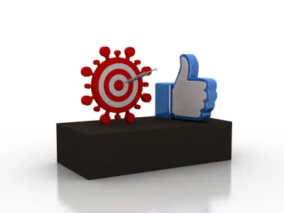 Coronavirus consequences  Low-poly 3D model