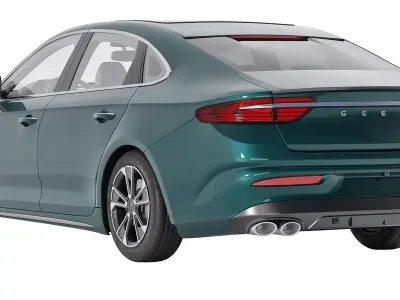 Geely Preface 3D model