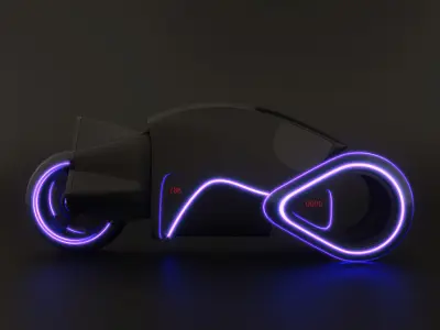 Tron bike 3D model