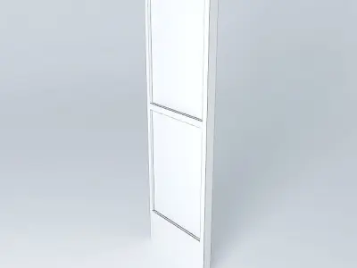 Single pink panel Free 3D model