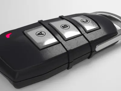 Door Remote control - gate remote - parking remote - CAR Remote 3D model