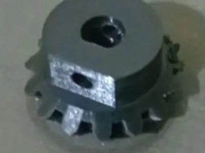 straight bevel gear  3D print model