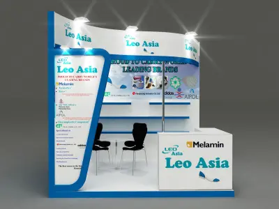 Exhibition stand design  3D model
