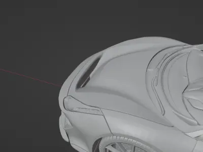 Ferrari 488 Pista 3D print model