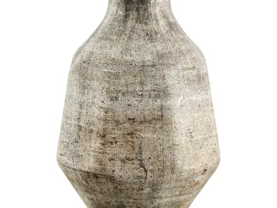 Vase decor Low-poly 3D model 3