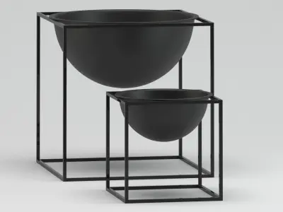 Planters planter set 3D model