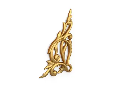 Classic decor ornament 158 3D model