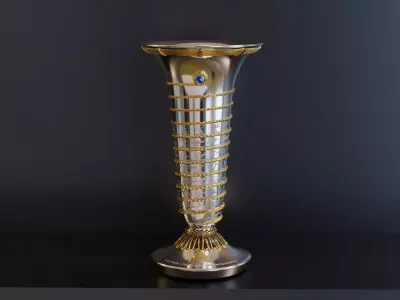 F1 Trophy - FIA World Drivers Championship Low-poly 3D model