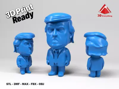 Donald Trump 3D print model