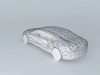 Car NEG President template Free 3D model