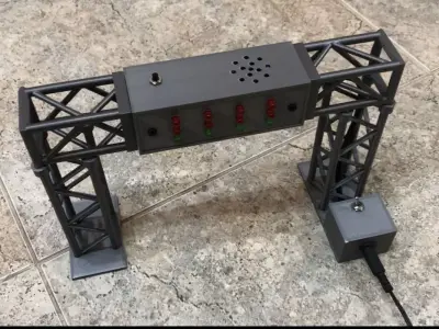 TRAFFIC LIGHTS F1 SLOT 3D print model
