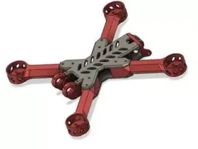 Phoenix FPV Drone 3D print model