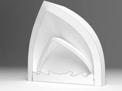 Indian Arch 3D model