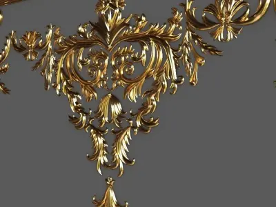 molding 1204 3D model