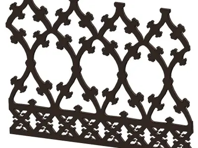 M1 - Ornamental Panel Free 3D model