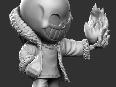 Sans Undertale 3D print model