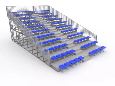 Bleachers 26 3D model