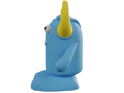 Clay Monster 3D model