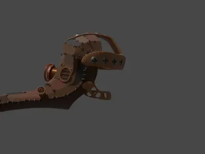 Steampunk Mask 3D model