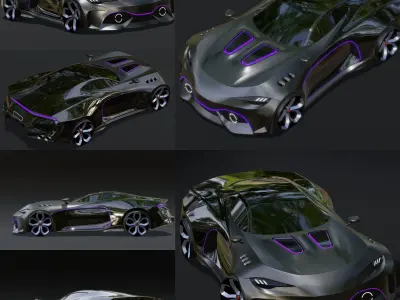 Concept Car 2022 3D model
