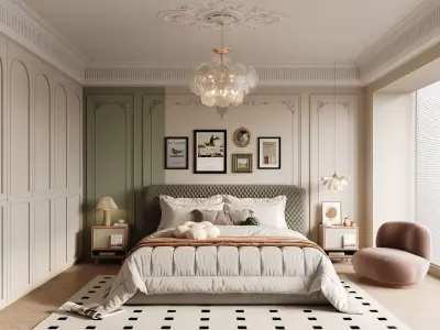  Bedroom interior 55 3D model