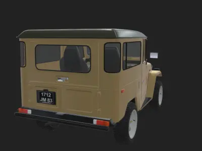4x4 toyota Bj 3D model