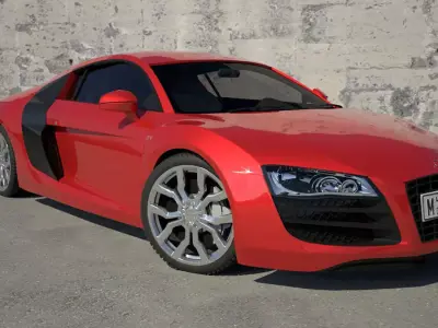 Audi R8 3D model