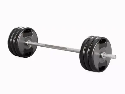 Techno Gym Barbell 03 3D model