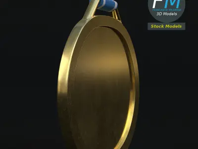Sport medal 3D model