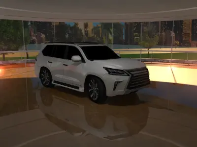 SUV Cars Pack Collection - Low Poly Low-poly 3D model