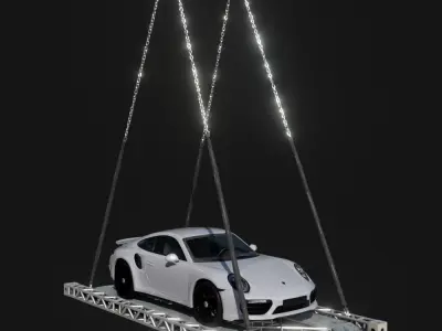 Air Vehicle Transport rack 3D model