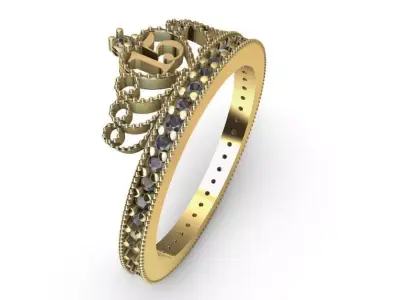 15 Years Infinity Ring 3D print model