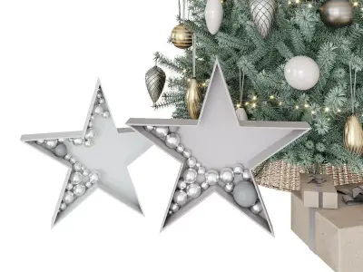 Christmas decorative set 3D model order