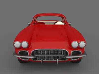 Chevrolet Corvette C1 Ready to Print STL Files 3D print model