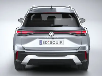 Volkswagen Tiguan 2026 3D model