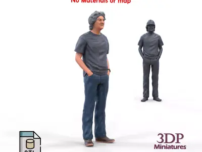 N3 Top Gear TV show James May 3D print model