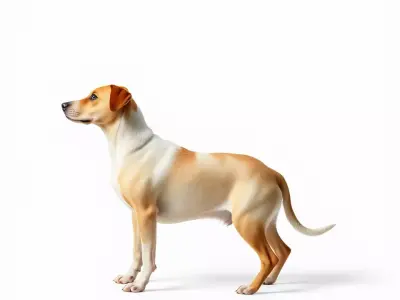 Jack Russell Terrier model pack Low-poly 3D model