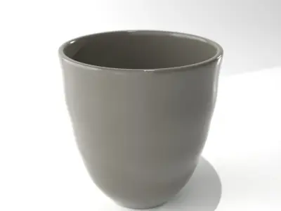 Cup  mug ceramic porcelain  3D model