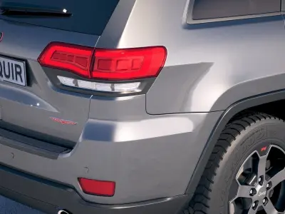 Jeep Grand Cherokee Trailhawk 2018 3D model