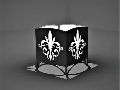 HOME DECOR LAMP 3D model