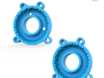 Tire Mold 3D Printing Model 3D print model