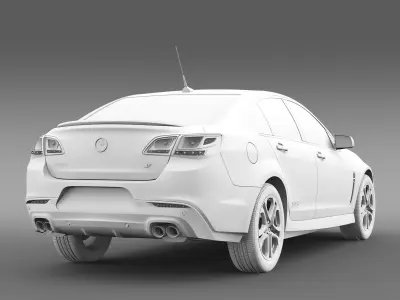 Holden Commodore SS V VF Series II 2016 3D model