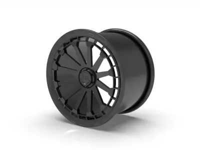 Black Rhino rim design  3D print model