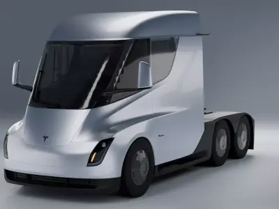 Tesla Semi Truck 3D model