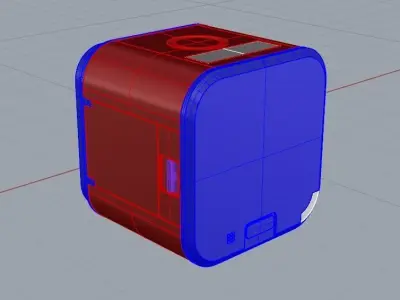 Go Pro Hero Session Free 3D model