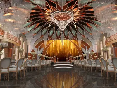 Banquet Hall 3D model