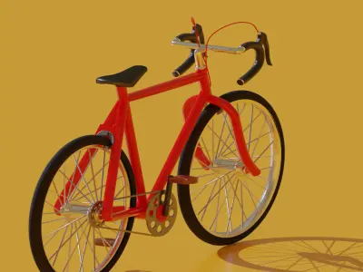 bicycle 3D model from CGTrader - Textured