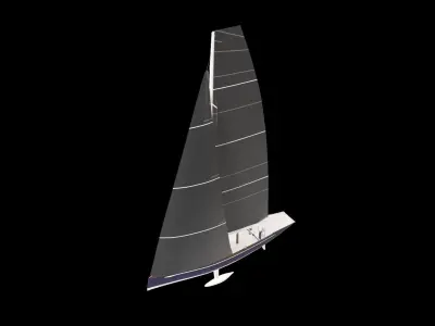 Sailing Yacht 3D model