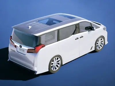 Toyota Alphard Executive Lounge 2019 3D model